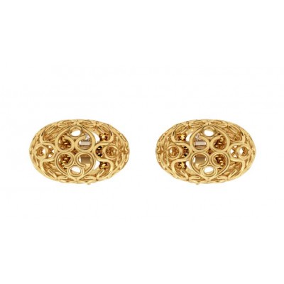  Fancy Gold Filigree Earrings